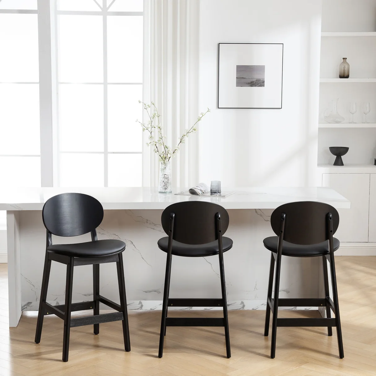 26_22-Leather-_26-Wood-Counter-Height-Bar-Stools_2C-Set-of-2_b8901bd5-bbf7-4cb0-a4b3-414bfadc1aa7 padded-seat-wooden-frame-stool