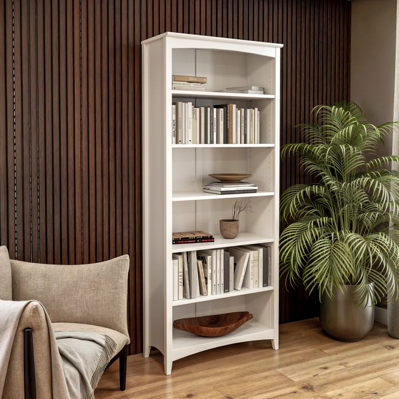 Colton Open Display Rack for Living Room