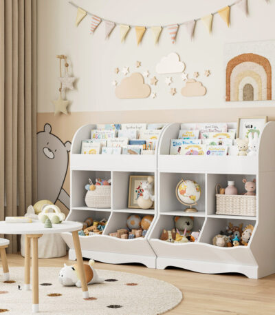 Modern White Display Shelf – Pakistan