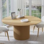 Dining Room Setup Featuring Dovelina 60" Table