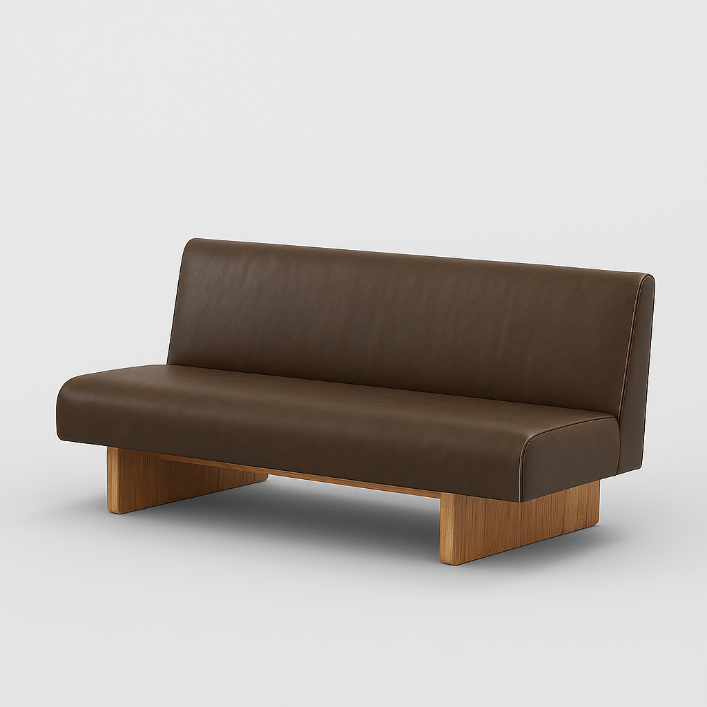 474238fe-eede-4ac1-a38d-664c90bce27e “Contemporary Faux Leather Sofa with Wood Legs for Pakistani Homes”