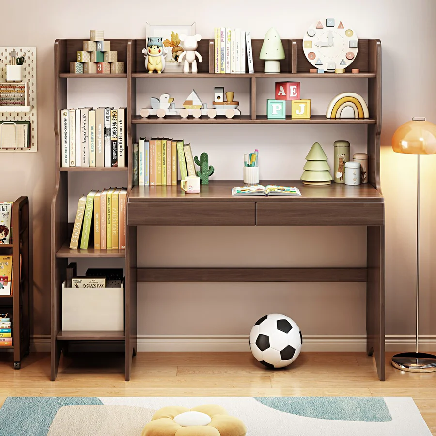 Simple writing desk for children in Pakistan