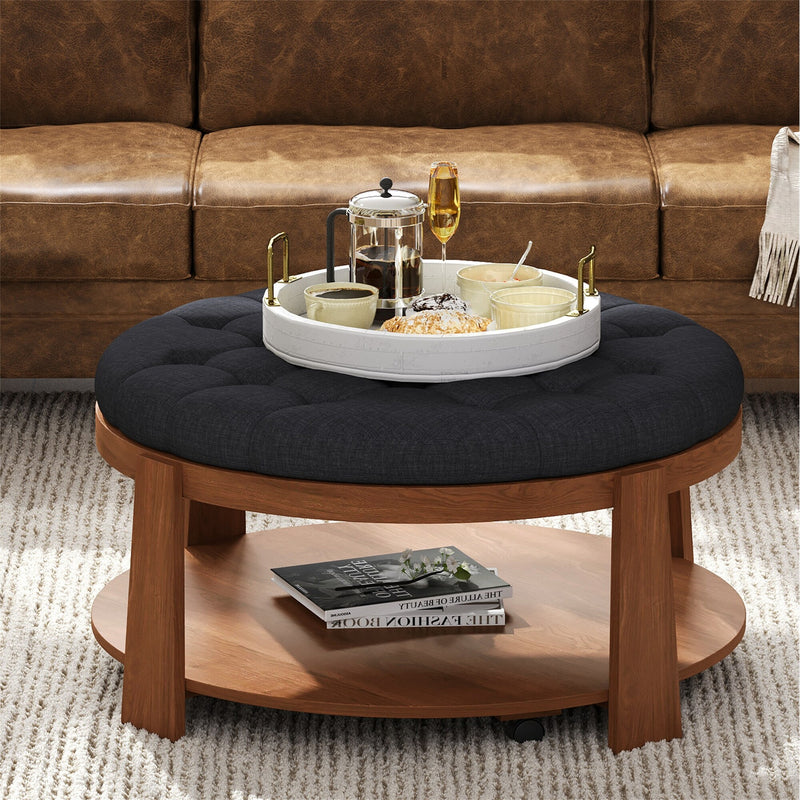 Modern-Large-Round-Ottoman-Coffee-Table-2Tier-Oversized-Button-Tufted-Ottoman_ce2e0530-bacc-4450-a0e2-cc8095a97376 Oversized modern ottoman table in Pakistan
