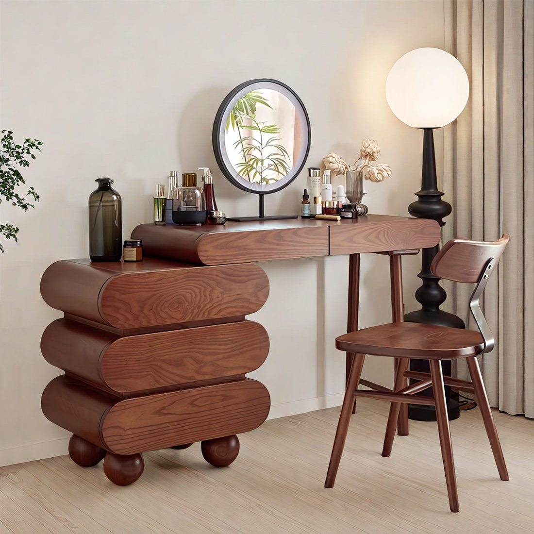Yeleini+Vanity (3) “Modern Makeup Vanity Table for Pakistani Bedrooms”